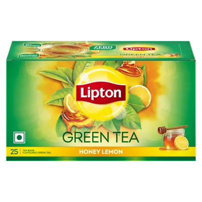 LIPTON HONEY LEMON GREEN TEA BAGS 1 PECK 25 PEC