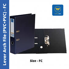 WORLD ONE LEVER ARCH FILE PVC