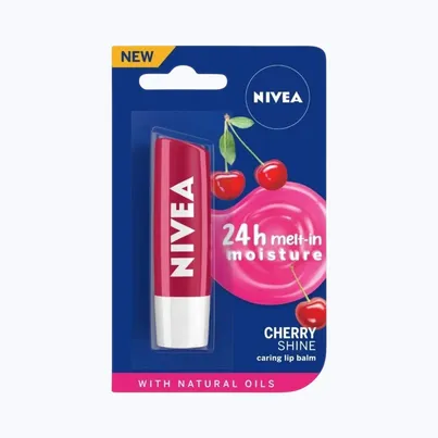 NIVEA CHERRY SHINE LIP BALM 4.8G